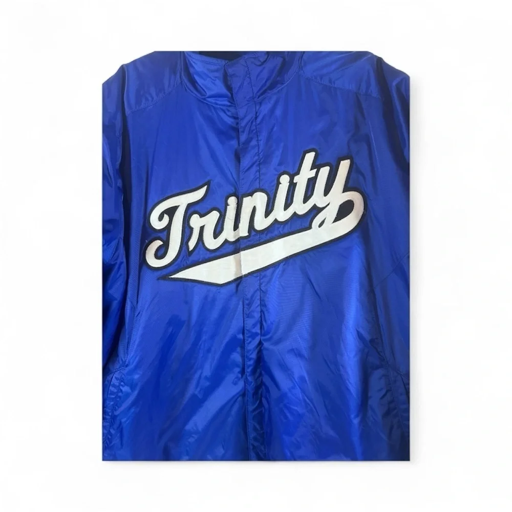 Adidas Men’s Trinity Baseball Jacket Blue Size XL